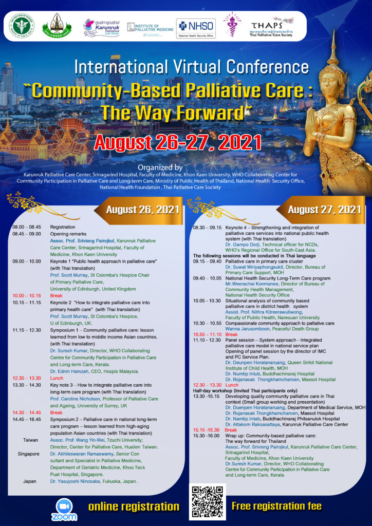CommunityBased Palliative Care The Way Forward International